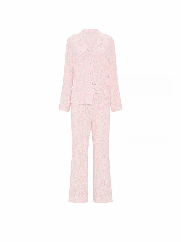 Victoria's Secret Modal Long Pajama Set Xl